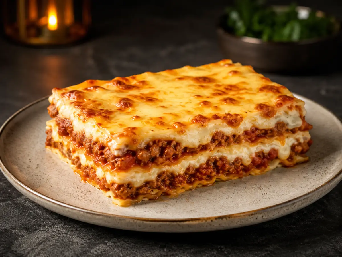 Lazaña Queso Gouda